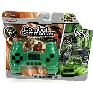 Electronic Handheld Combat Commander And Super Racing LCD Techno Source 20081